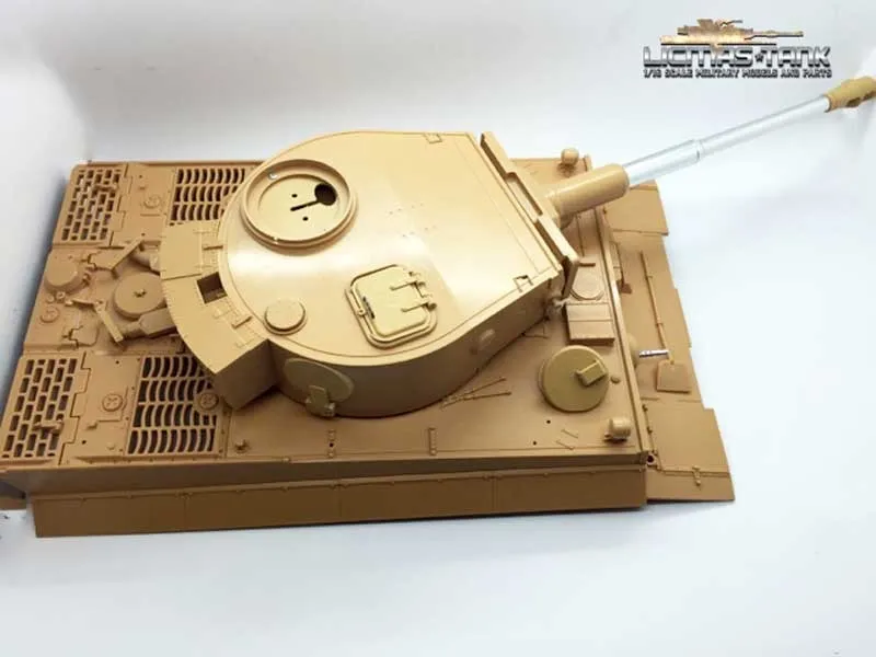 Tiger 1 upper hull with plastic tower and shot funtion 1/16 TAIGEN