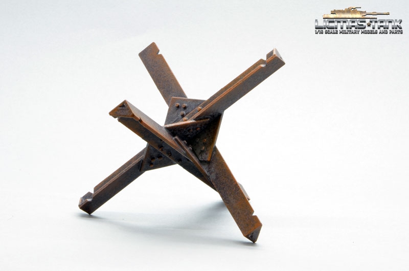 Tschechenigel Panzersperre Maßstab 1:16 licmas-tank