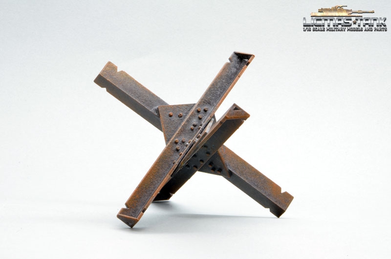 Tschechenigel Panzersperre Maßstab 1:16 licmas-tank