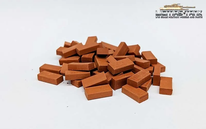 1/16 diorama brick set