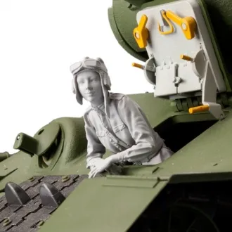 1/16 Model Kit UdSSR Female Tank Driver WW II (SOL Model)