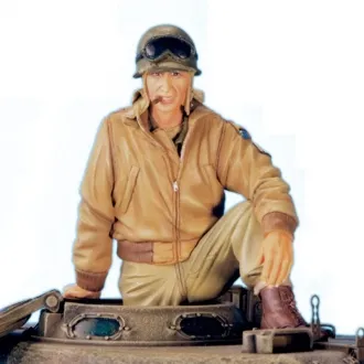 1/16 Model Kit U.S Tank Soldier 1 Standing (SOL Model)