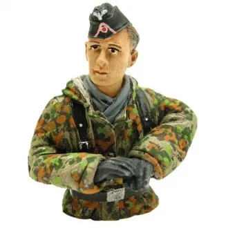 1/16 Half Figure German Tank Driver Summer Camouflage