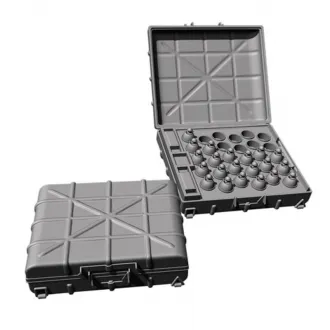 Carrying Case with M39 Grenades - Model Kit (SOL Model) Scale 1/16