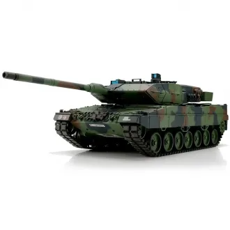 RC Panzer "German Leopard 2A6" Heng Long 1:16 mit R&S, Stahlgetriebe und Metallketten V7.0