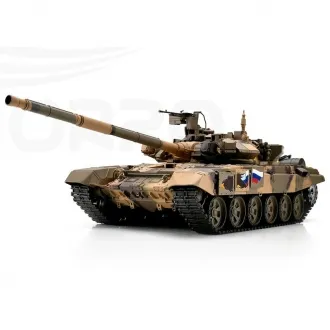 Rc Tank T90 Panzer 2.4 GHz 1:16 Torro-Edition Heng Long 3938 with metal chains & BB/IR TK7.0