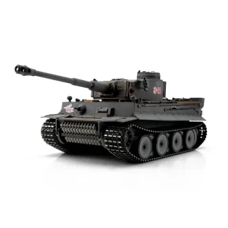 RC Panzer 2.4 GHz Tiger I Frühe Ausf. grau BB mit Metallketten