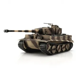 1/16 RC Tiger I Späte Ausf. wüste IR Rauch Torro Pro Edition