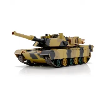M1A2 Abrams - RC Panzer - Maßstab 1/24 - BB-Schuss- und Infrarotfunktion - 2,4 GHz