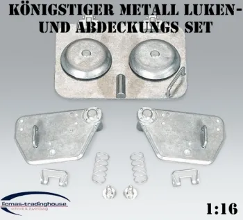 Königstiger-torro-Metall-Zubehör-Abdeckungen-Luken
