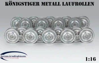 Torro King Tiger - Metal accessories - metal wheels 1:16