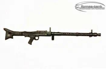 Kunststoff deutsches Maschinengewehr 1:16 schwarz
