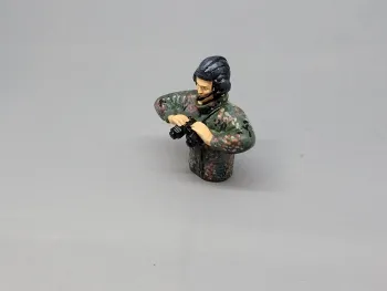Leopard Panzer Kommandant Flecktarn licmas-tank 1:16