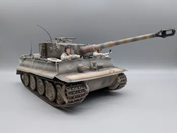 1:18 21st Century Toys Kampfpanzer Tiger 1 Kunststoff