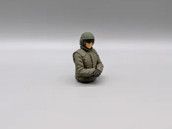 B-Ware 1:16 IDF Panzersoldat Merkava Panzer bemalt aus Resin