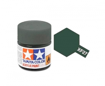 Tamiya color XF-27 black-green matt 23ml