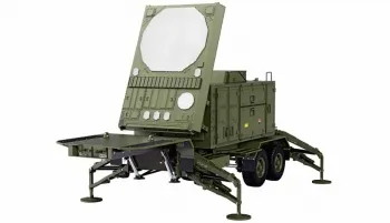 U.S. M747 Semi-Trailer Radar Green KIT Scale 1:12