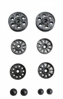 Treib- u. Leiträder SET aus Metall für T34/85