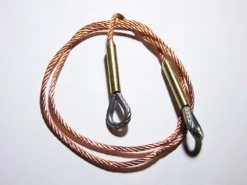 Metal steel ropes for tanks 3 color copper