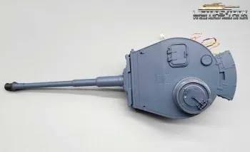 B-Ware Heng Long Ersatzeil Tiger 1 Turm grau 1:16 mit Elektronik