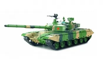 RC Tank Type 99 Heng Long (ZTZ-99) Smoke & Sound 1:16 with metal gears and metal tracks 2.4GHz