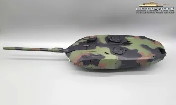 RC Panzer Leopard 2 A6 - Ersatzteil - Turm mit Kanone und RRZ 3889 Heng Long 1:16