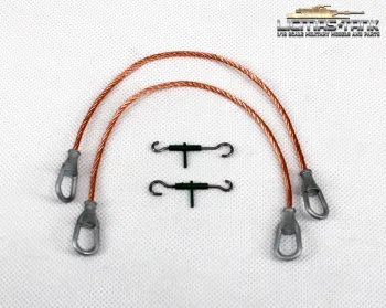 IS-2 (JS-2) / KV-1 copper ropes incl. Brackets and end pieces