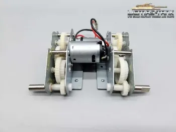 Original Heng Long RC Tank Nylon Flat Gearbox V7.0 Spare Part Tank 3 / Stug 3 / Tank 4 with Cable