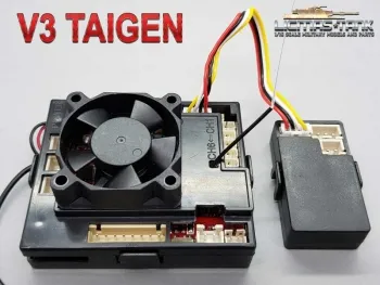 Taigen 2.4 GHz Platine Fahrtenregler V3 mit Soundbox Leopard 2A6