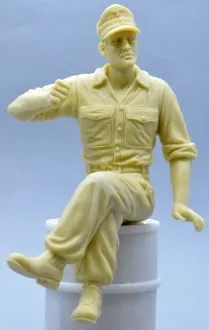 KIT Tank Crew Soldier with Shirt and Field Cap F1015-KIT licmas-tank