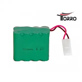9.6V 700 mAh battery for R/C remote controlled tanks