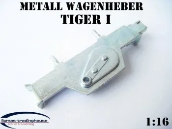 Metall Wagenheber für Rückwand Panzer Tiger 1 Heng Long 1:16