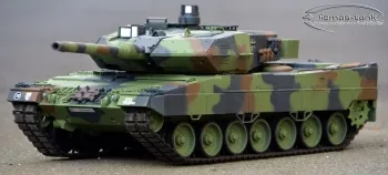 1/16 Panzer Leopard 2A6 Rauch & Sound Stahlgetriebe Heng Long BB + IR V-7.0
