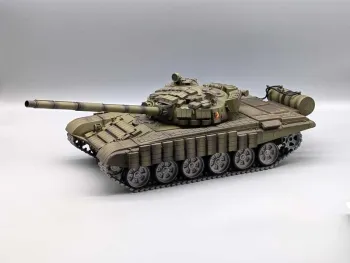 RC Panzer Russischer T-72 ERA Heng Long 1:16 Rauch & Sound Stahlgetriebe 2.4GHz V7.0 PRO