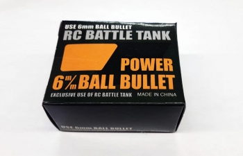 VERPACKUNG BESCHÄDIGT Original Heng Long Munition für RC-Panzer mit BB Schussfunktion