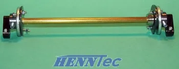 HennTec High Quality chain tensioning system for the Heng Long Panther Ausf. G. plastic tub 1:16 Item No. 014