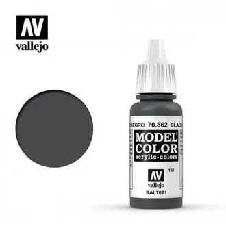 Model Color 70862 Vallejo Color 17ml Black grey