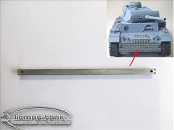 Panzer 3 Metall Frontplattenhalterung für Kettenglieder 1:16