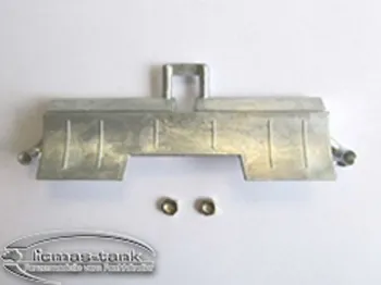 Panzer 3 metal tail section exhaust 1:16 MT082