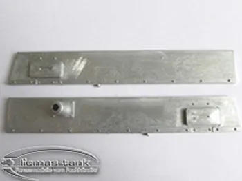 Panzer 3 metal side plates left and right 1:16 MT 087