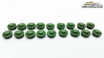 Wheel trims for Panther Ausf. G 3879 rollers Heng Long 1:16