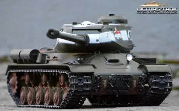 RC Tank 2.4 GHZ IS-2 (JS-2) Taigen Profi Metal Edition IR Recoilsystem 1:16