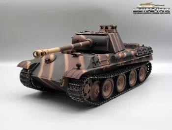 RC Panzer Panther Ausf. G Schussfunktion 6mm mit Kanonenrauch Taigen Profi Metall Edition 1:16