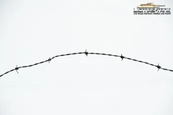 Barbed wire 1:16 military model construction licmas-tank