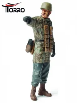 Tamiya 36314-1/16 WWII Figur Russischer Kommandant Neu 
