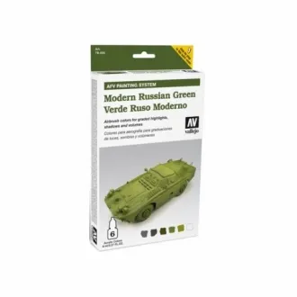 Model Air: Model Air Set AFV Russian Green Set (6)