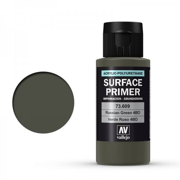 1 Fläschchen 60 ml Vallejo Surface Primer Russian Green 73.609