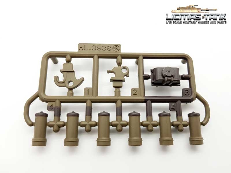 Russia T90 Kunststoff Zubehör Set G 3938 Heng Long 1:16