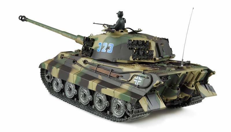RC Panzer Königstiger Henschelturm 1:16 Heng Long Professional Line IR/BB 7.0 (Amewi) RC Panzer Königstiger Henschelturm 1:16 Heng Long Professional Line IR/BB 7.0 (Amewi)