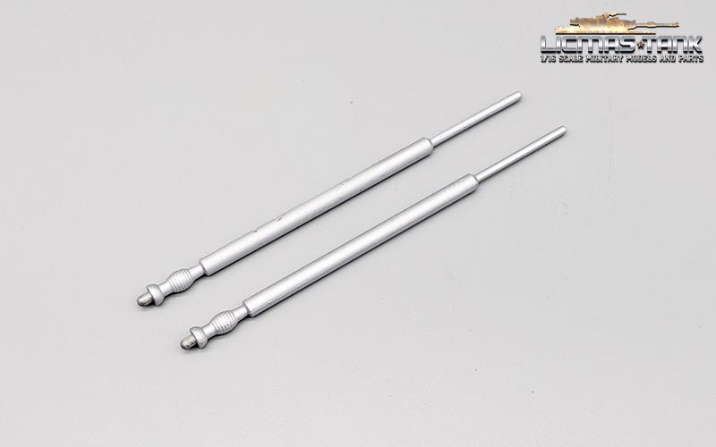 M1A2 Abrams Tusk-Antennen aus Metall in 1/16